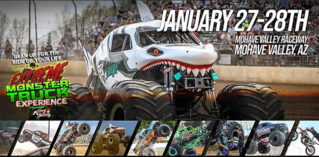Extreme Monster Truck Experience Mohave Valley Raceway